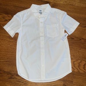Boys Old Navy White shirt